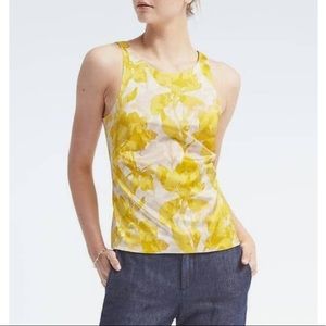 Banana Republic Floral Peplum Top
